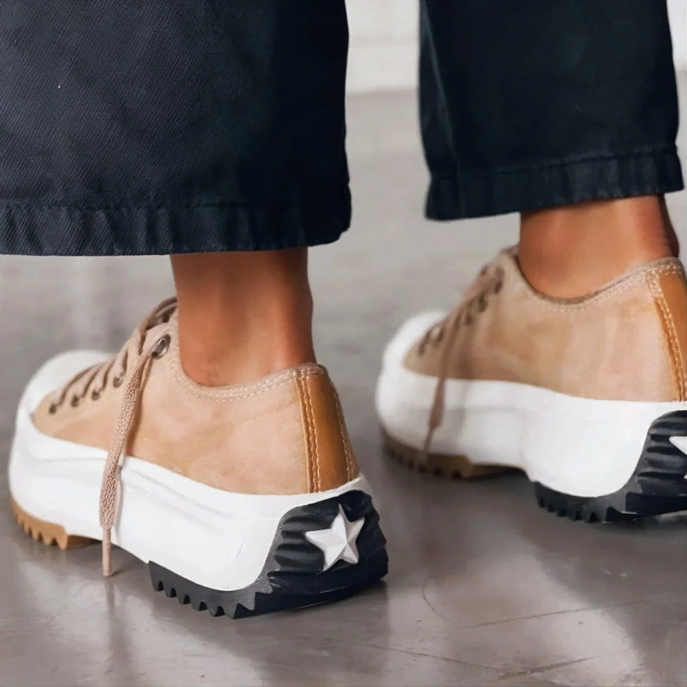 Women's Lightweight Casual Lace-Up Sneakers
