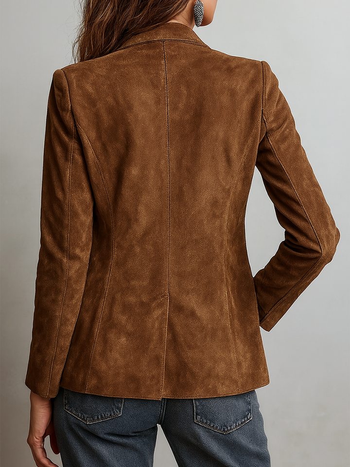 Women’s Retro Contrast Stitching Eco-Friendly Jacket