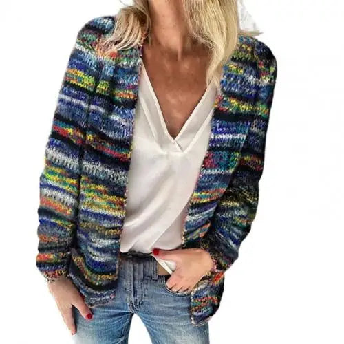 Women’s Multicolor Knit Cardigan