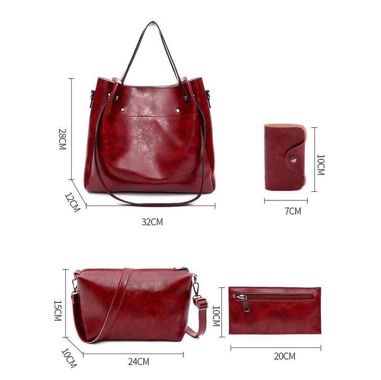 Vintage Soft 4 Piece Bag Set
