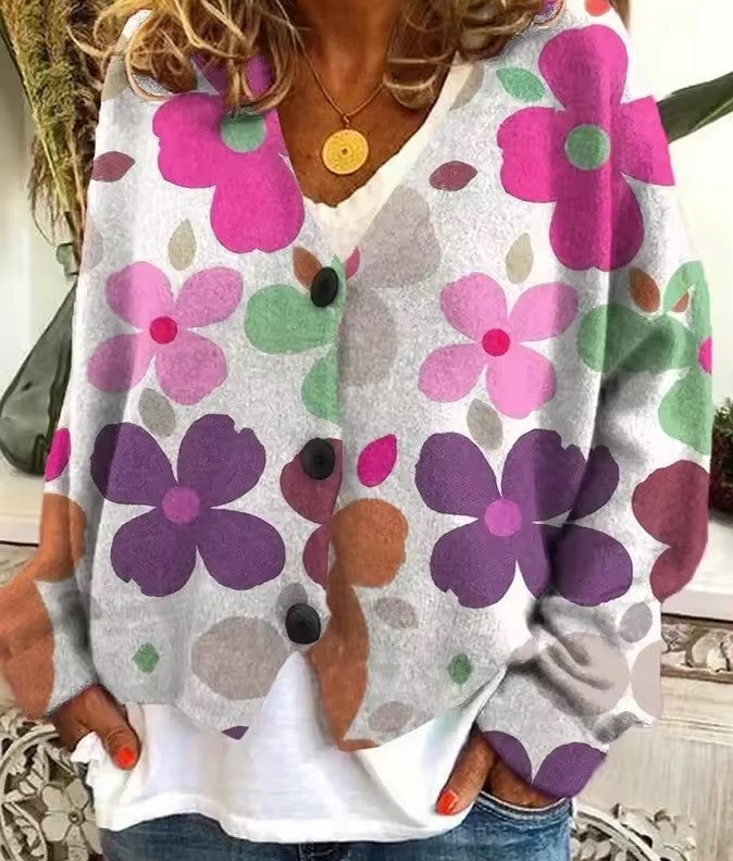 Women’s Multicolor Comfortable Knit Sweater
