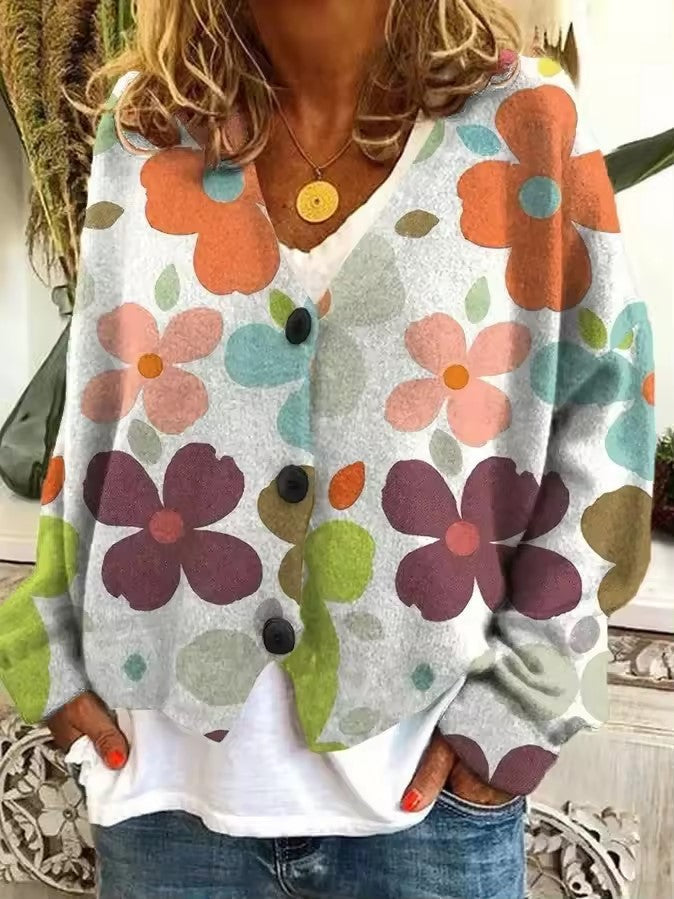 Women’s Multicolor Comfortable Knit Sweater