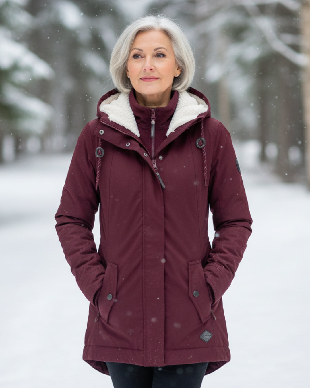 Men’s Sherpa Lined Hooded Parka