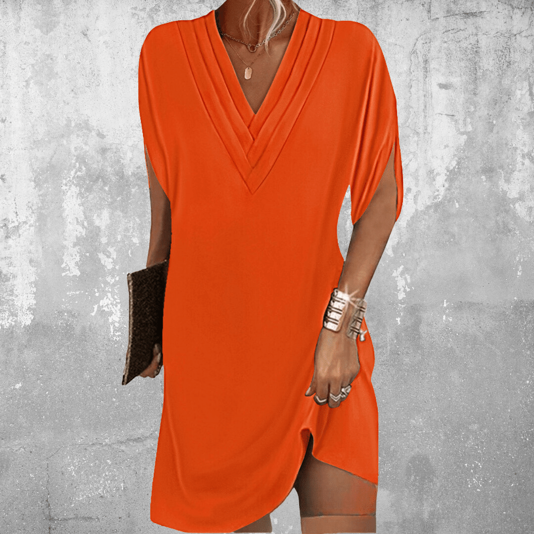 Women’s Elegant Tummy Covering A-Line Dress