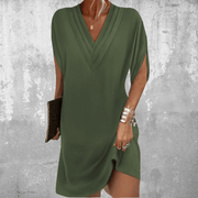Women’s Elegant Tummy Covering A-Line Dress