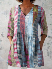Women’s Longline V-Neck Blouse
