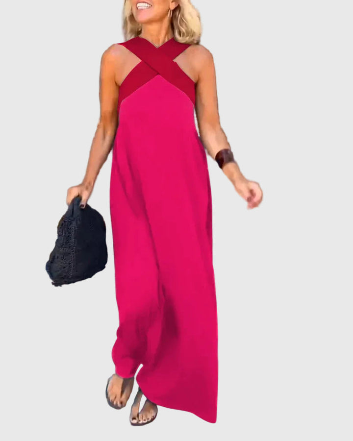 Women’s Elegant Flowy Maxi Dress
