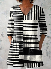 Women’s Longline V-Neck Blouse