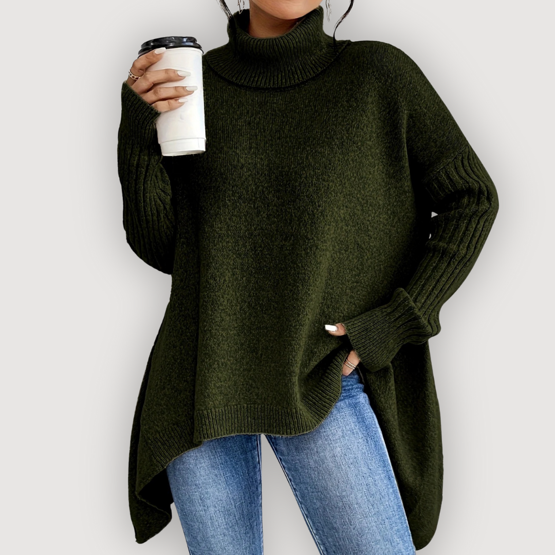 Women’s Cozy Knit Turtleneck Sweater