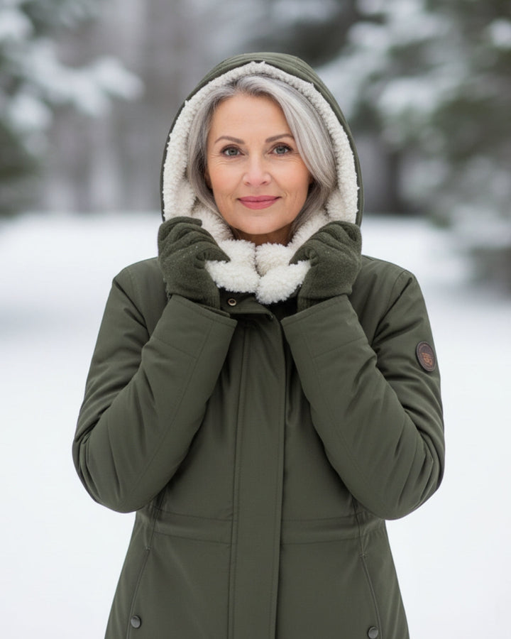 Men’s Sherpa Lined Hooded Parka