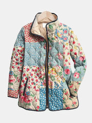Women’s Floral Quilted Lightweight Jacket