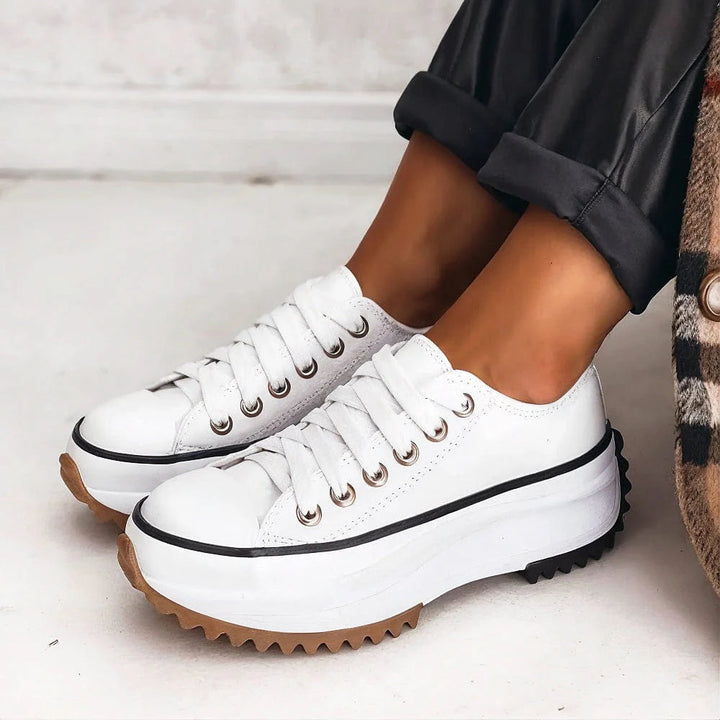 Women's Lightweight Casual Lace-Up Sneakers