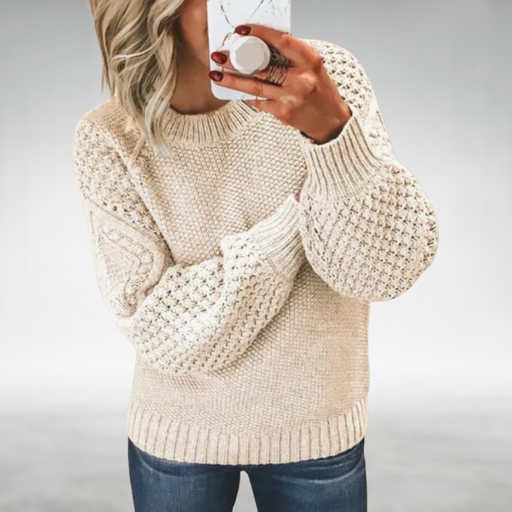 Women’s Knitted Long Sleeve Jumper