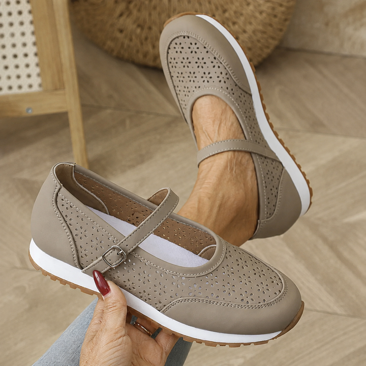 Women’s Cushioned Slip-On Walking Shoes
