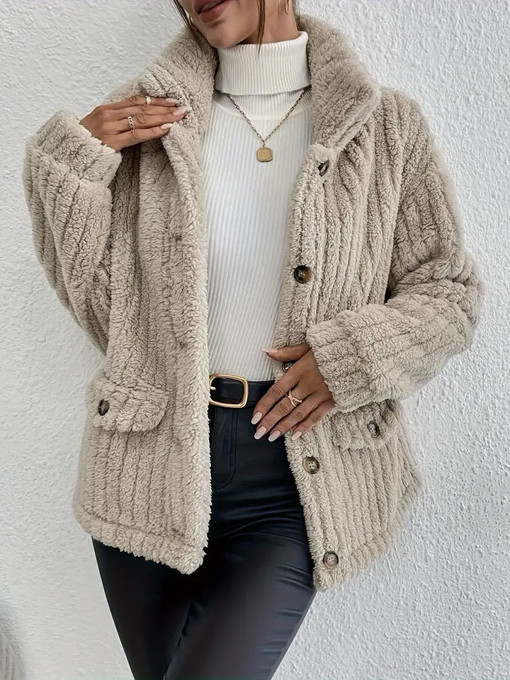 Women’s Button-Front Knit Cardigan
