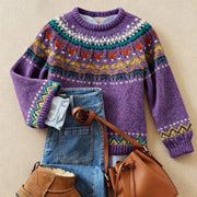 Men’s Vintage Knit Crewneck Sweater