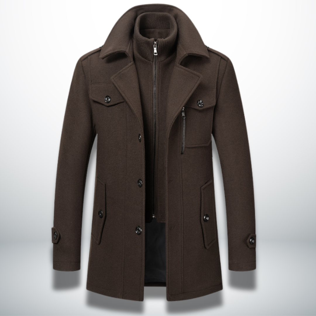 Men’s Winter Hooded Puffer Coat
