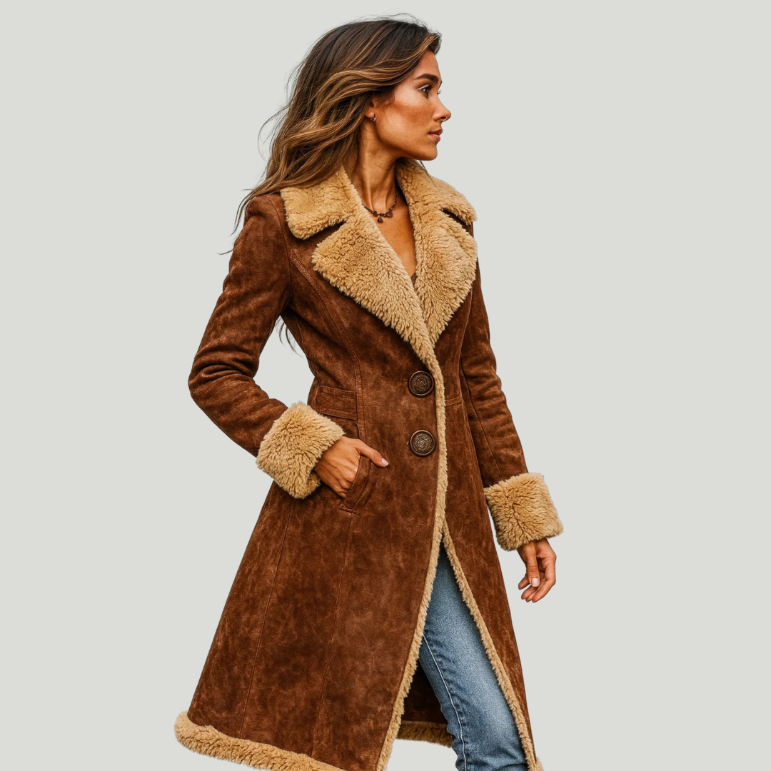 Women’s Oversized Plush Teddy Coat