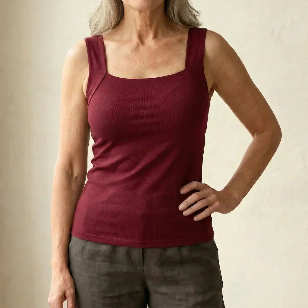 Women’s Built In Bra Support Tank Top