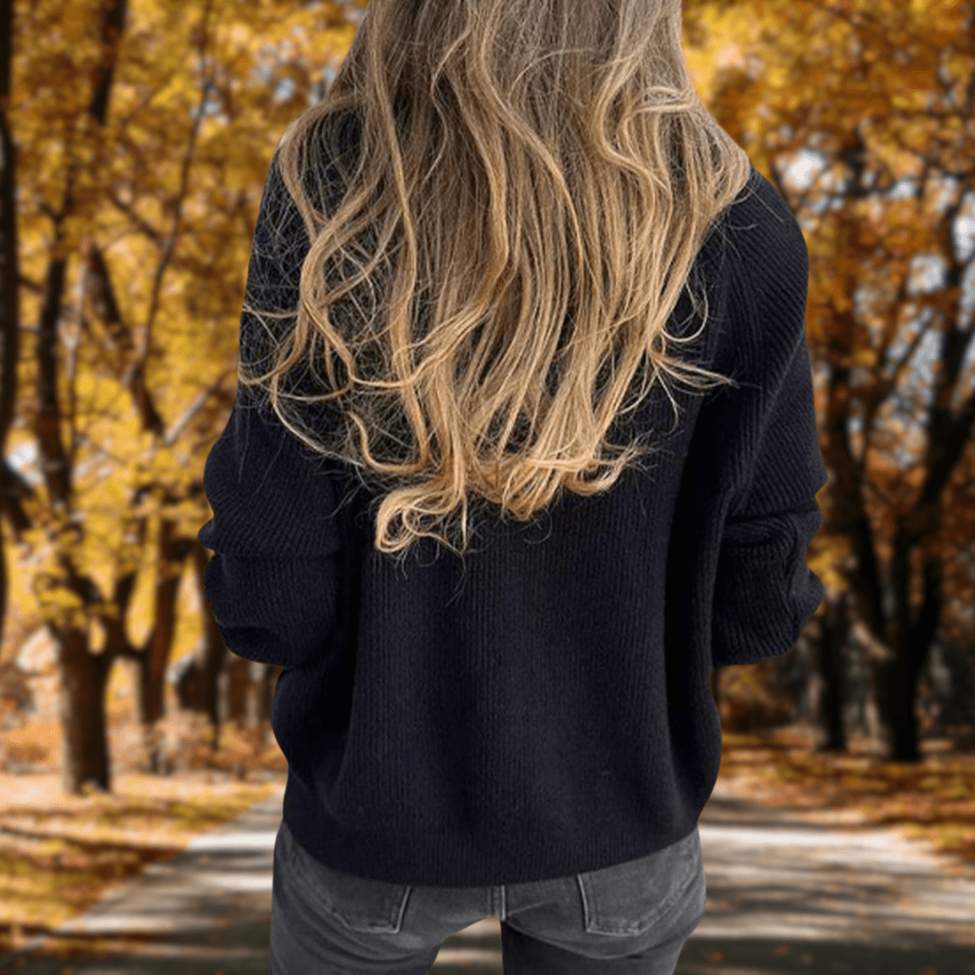 Women’s Long Sleeve Knit Pullover Sweater
