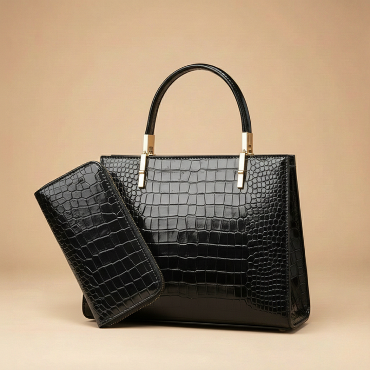 Women’s Elegant Matching Purse and Wallet Set