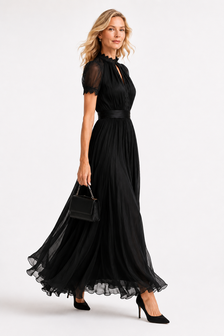 Women’s Flowy Maxi Evening Dress