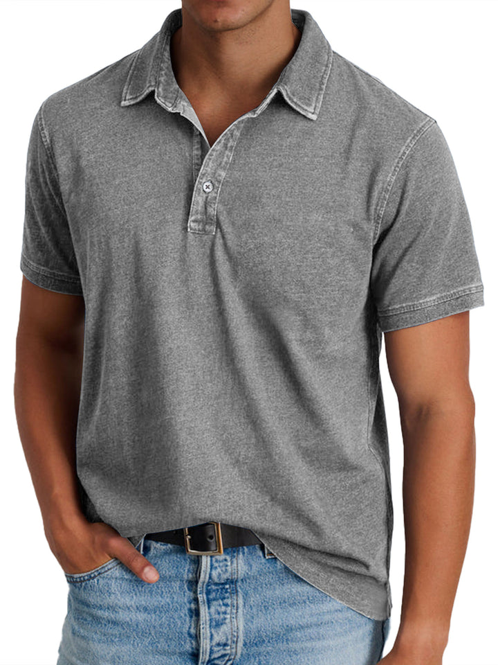 Men’s Slim Fit Short Sleeve Polo Shirt