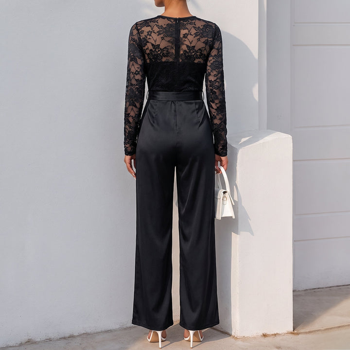 Women’s Bell Sleeve Wide Leg Jumpsuit