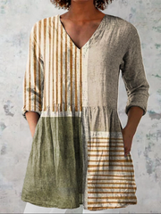 Women’s Longline V-Neck Blouse