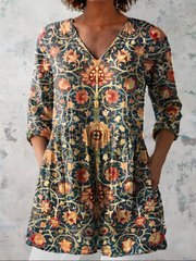 Women’s Tunic V-Neck Blouse
