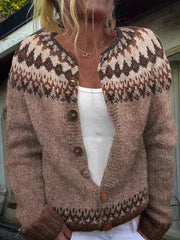 Women’s Retro Knit Cardigan