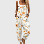 Women’s Soft Floral Print Jumpsuit