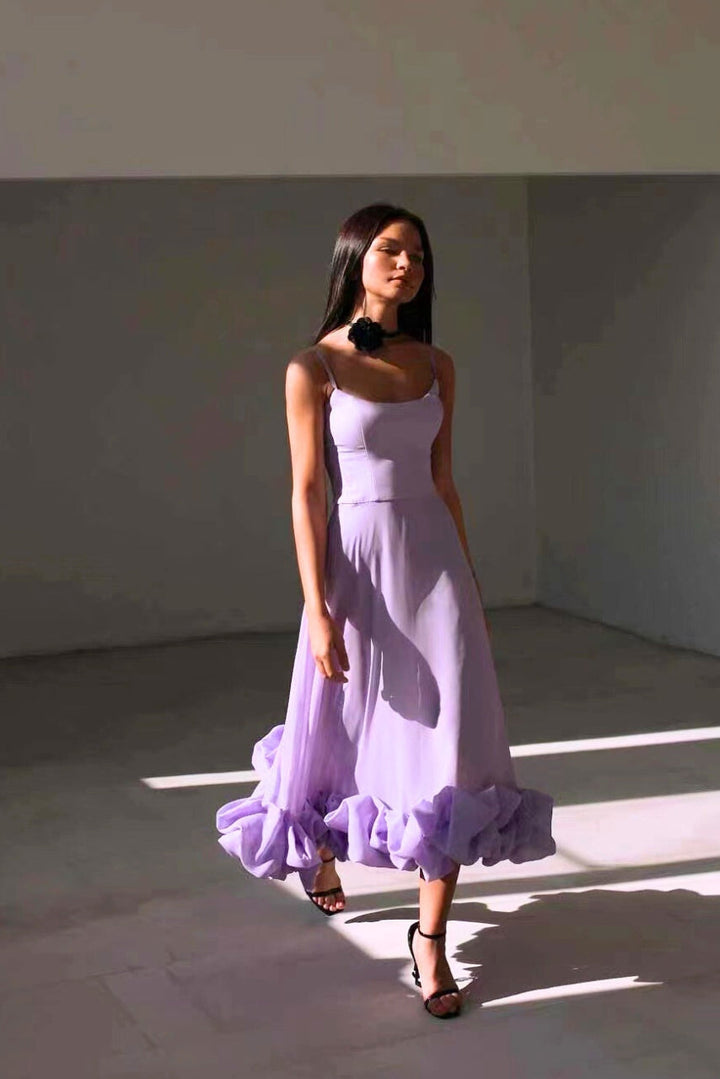 Women’s Elegant Flowing Evening Dress