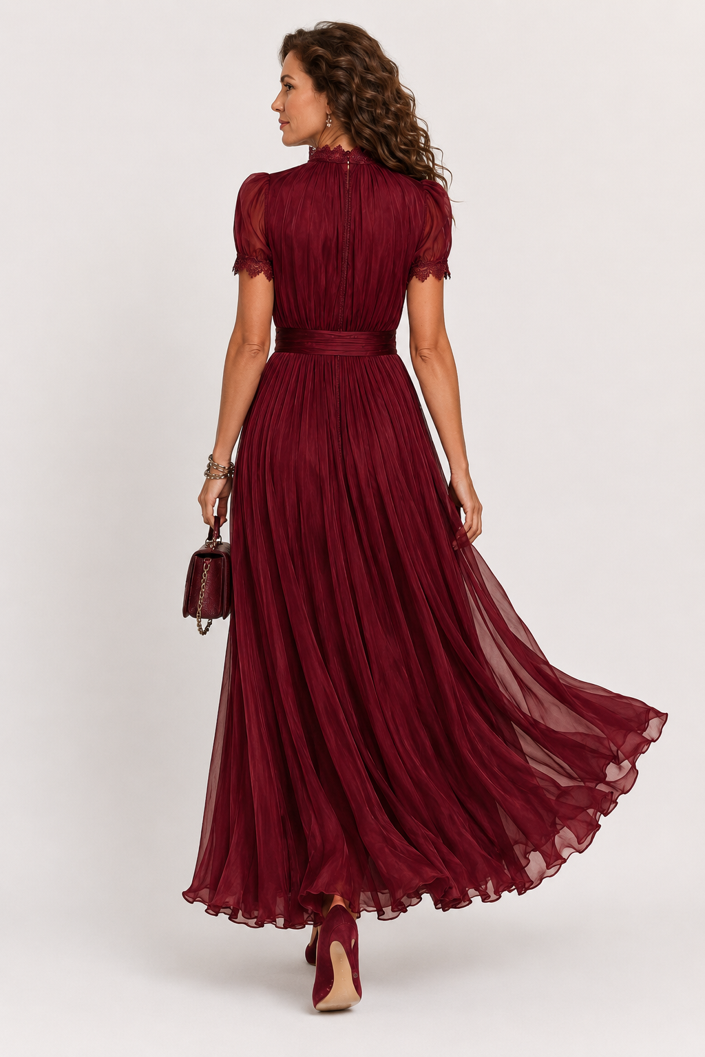 Women’s Elegant Flowing Maxi Dress
