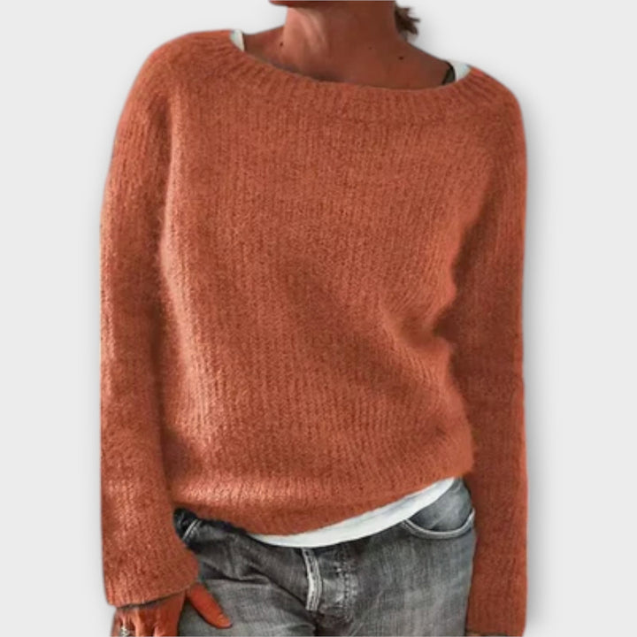 Women's icelandic Pattern Chunky Knit Sweater