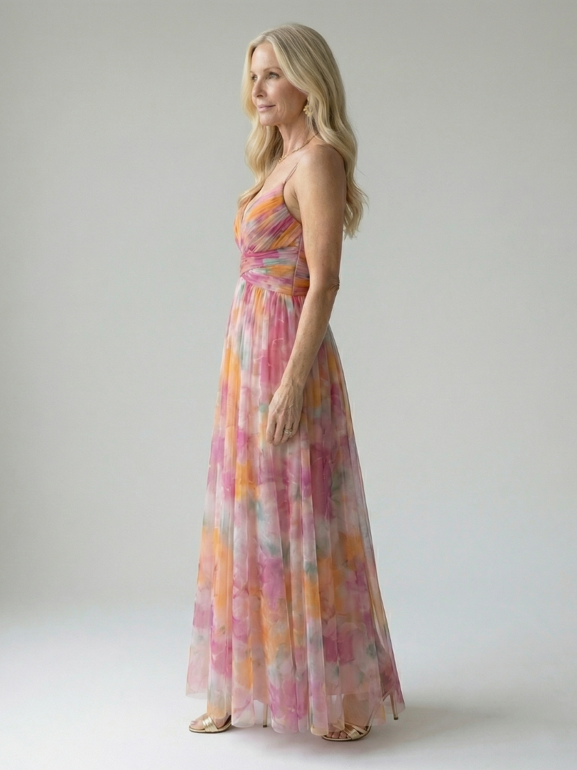 Women’s Soft Wrap Maxi Dress