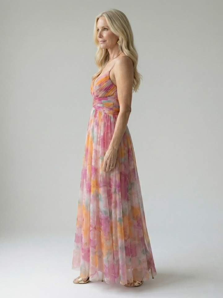 Women’s Soft Wrap Maxi Dress