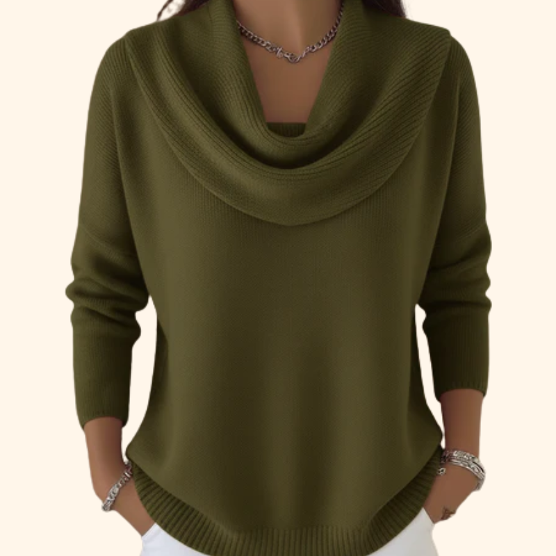 Women’s Collared Knit Sweater