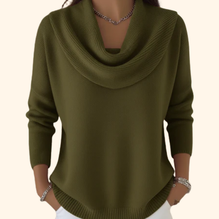 Women’s Collared Knit Sweater