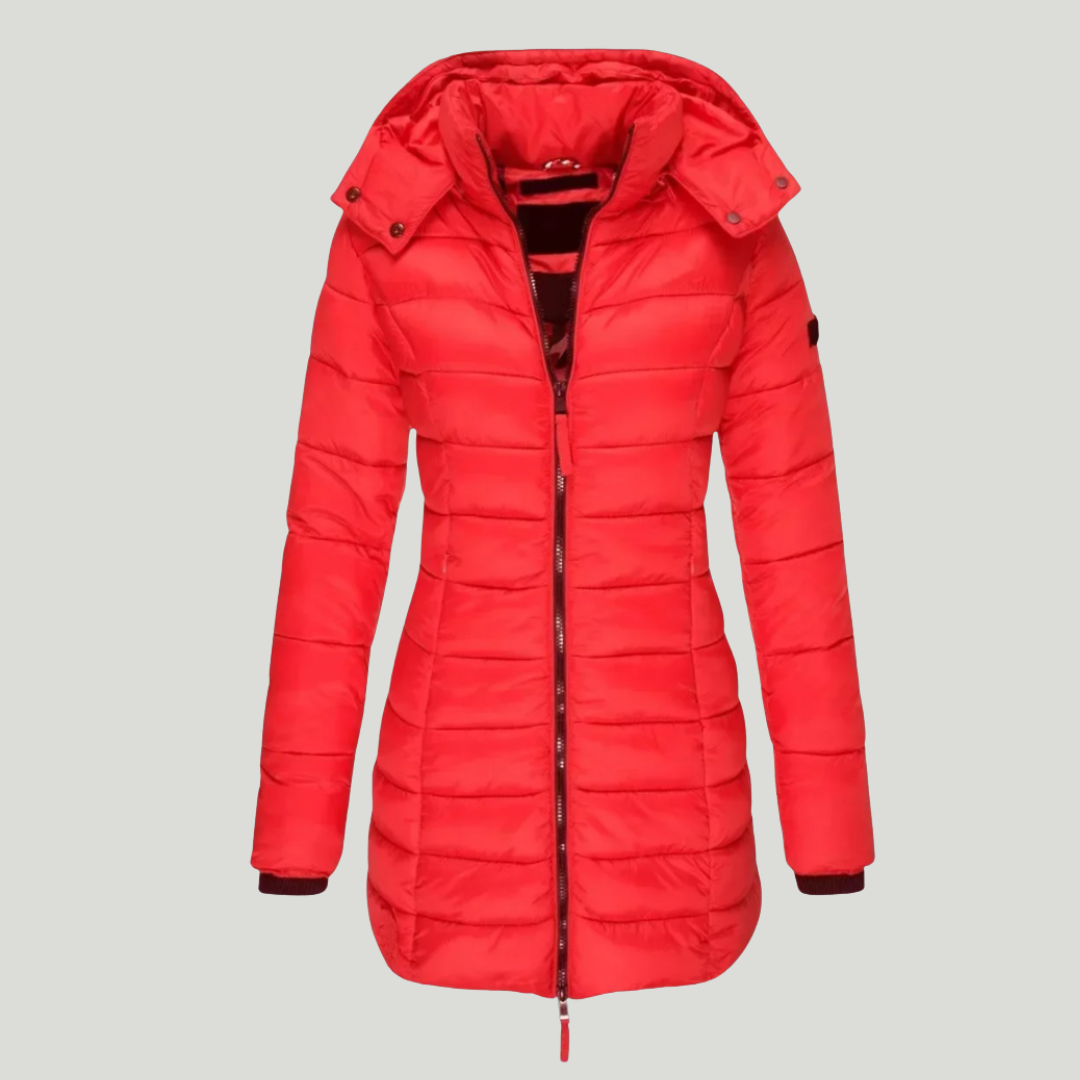 Women’s Quilted Hooded Parka