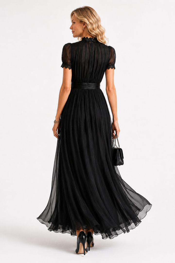 Women’s Flowy Maxi Evening Dress