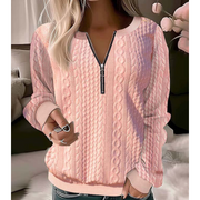 Women’s V-Neck Knit Sweater
