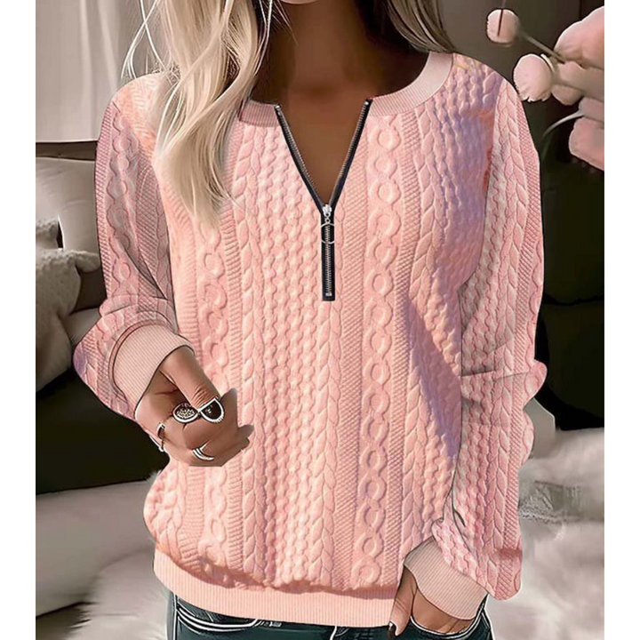 Women’s V-Neck Knit Sweater