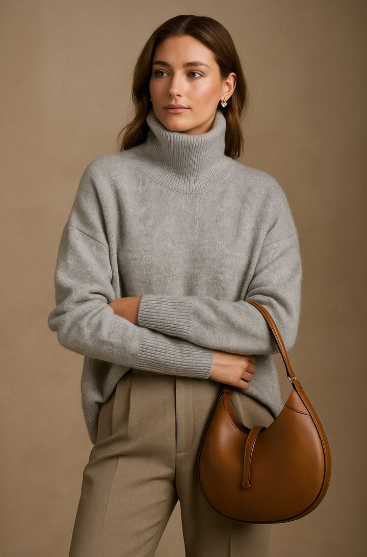 Women’s Elegant Knit Pullover Sweater