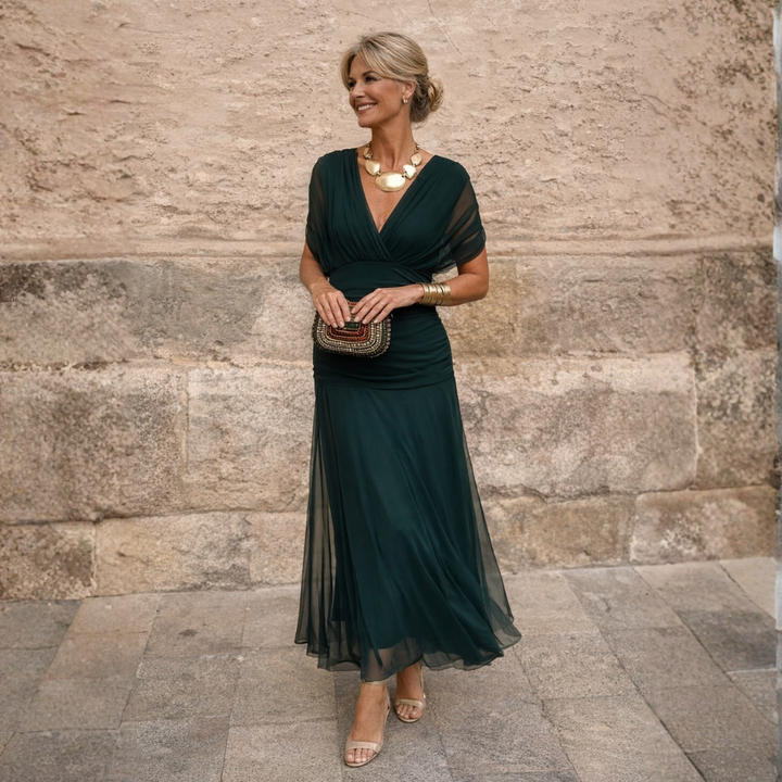 Women’s Off-Shoulder Maxi Dress