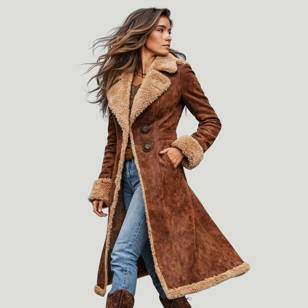 Women’s Oversized Plush Teddy Coat