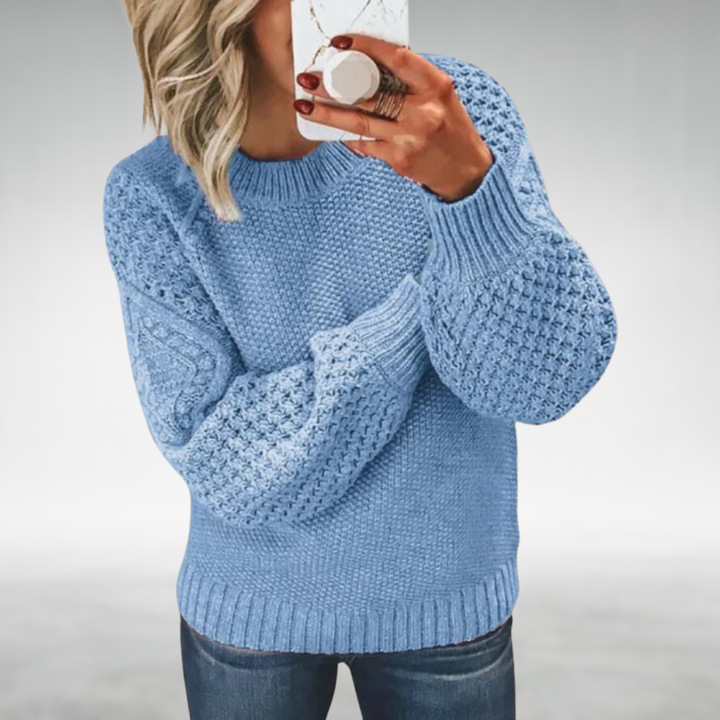 Women’s Knitted Long Sleeve Jumper