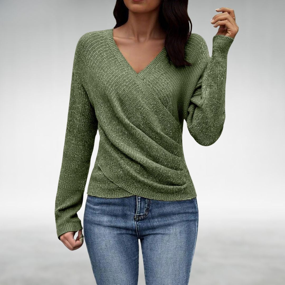 Women’s Knit Crew Neck Pullover Jumper