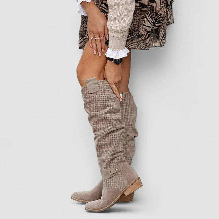 Women’s Western Pull-On Cowboy Boots