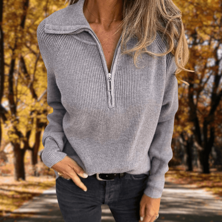 Women’s Long Sleeve Knit Pullover Sweater